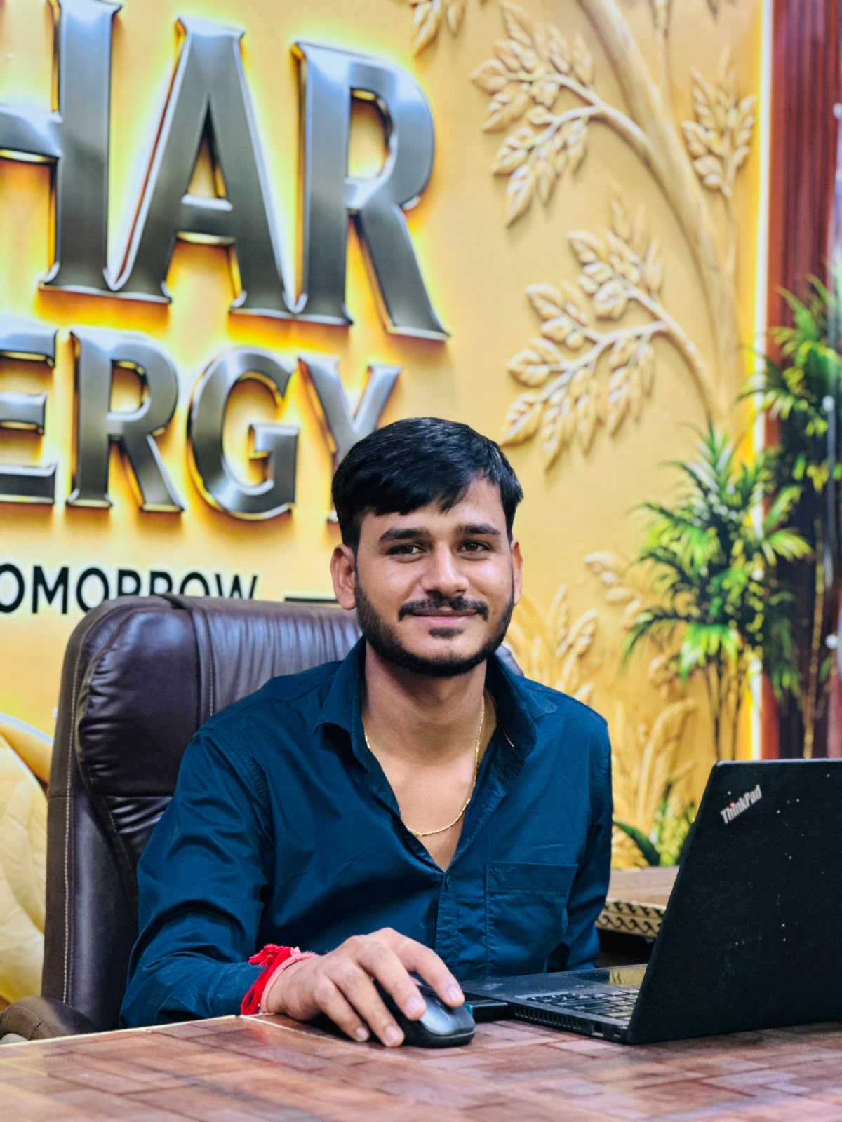 Parashar Solar Energy के संस्थापक Vishvas Parashar